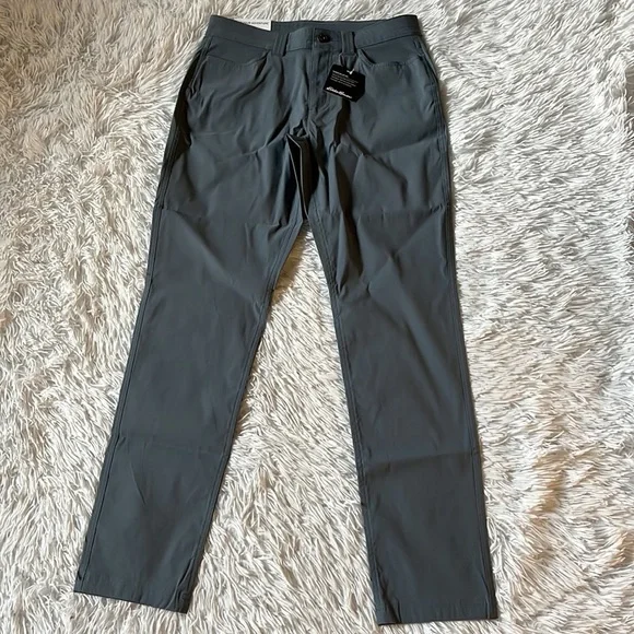 Eddie Bauer Women's Rainier Pants straight pant graphite size 4 - Picture 5 of 14